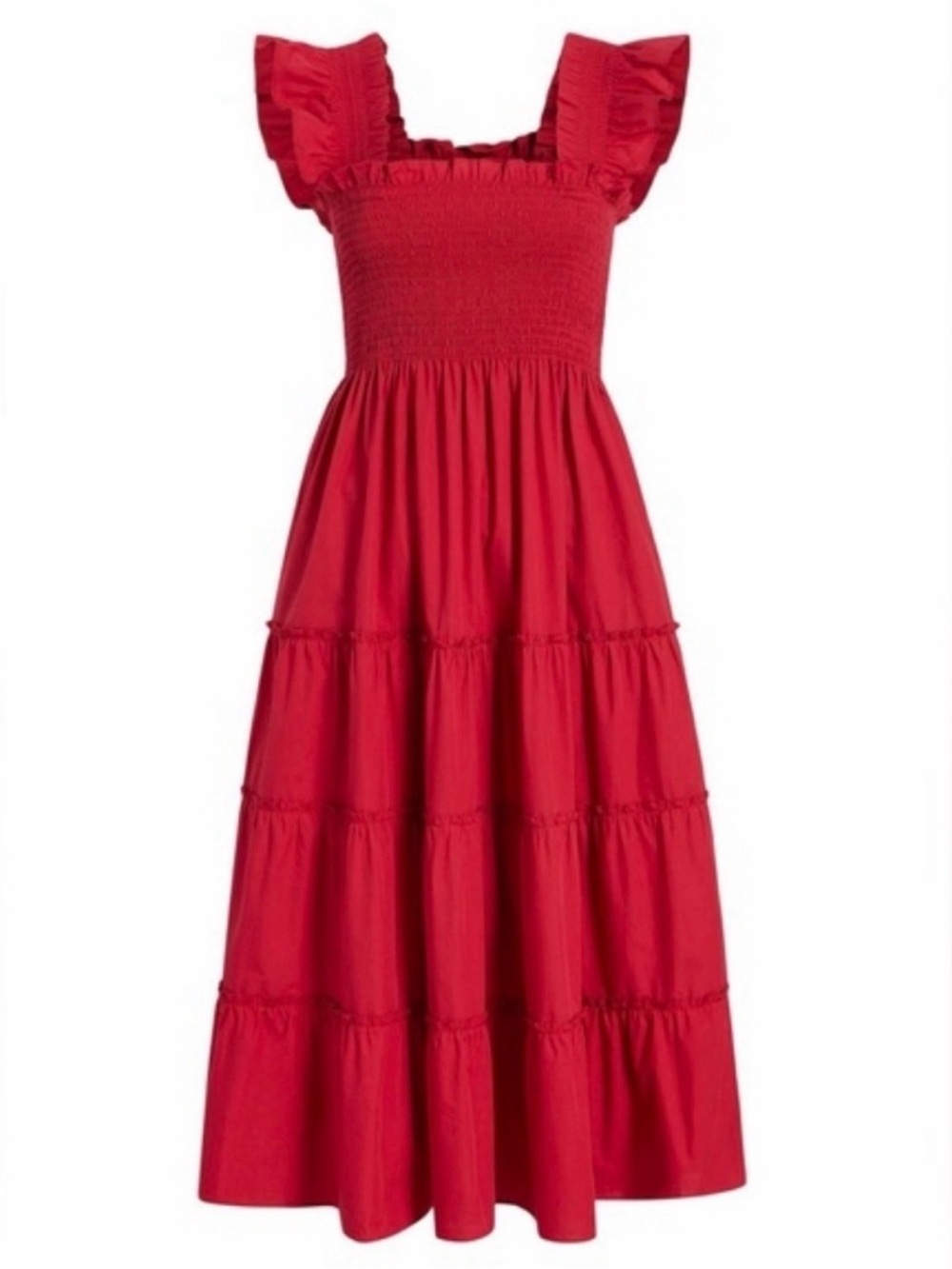 Hill House Ellie Nap Dress | Red | Size L